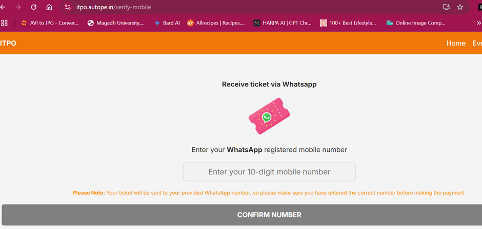 IIFL Ticket Whatsapp